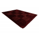 SHAGGY NEVADA Teppich Schachbrett red 300 rot