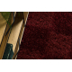 SHAGGY NEVADA Teppich Schachbrett red 300 rot