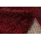 SHAGGY NEVADA Teppich Schachbrett red 300 rot