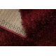 SHAGGY NEVADA Teppich Schachbrett red 300 rot