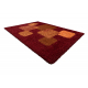 Tapis shaggy ATLANTA 317 Géométrique rouge