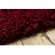 Tapis shaggy ATLANTA 317 Géométrique rouge