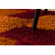 Tapis shaggy ATLANTA 317 Géométrique rouge