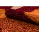 Tapis shaggy ATLANTA 317 Géométrique rouge