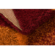 Tapis shaggy ATLANTA 317 Géométrique rouge