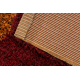 Tapis shaggy ATLANTA 317 Géométrique rouge