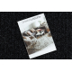 Runner - Doormat antislip CEYLON outdoor, indoor anthracite 0923 100cm