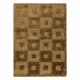 SHAGGY NEVADA Teppich Schachbrett gold 302 gold