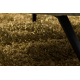 SHAGGY NEVADA Teppich Schachbrett gold 302 gold