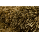 SHAGGY NEVADA Teppich Schachbrett gold 302 gold