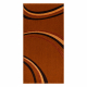 Tapis DAISY 5215 Vagues marron