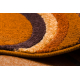 Tapis DAISY 5215 Vagues marron