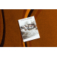 DAISY 5215 Teppich Wellen braun