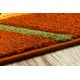 FRIZE 8559 paklājs Ģeometrisks oranža 