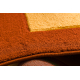 Tapis FRIZE 8559 Géométrique couleur orange 