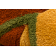 Tapis FRIZE 8559 Géométrique couleur orange 