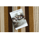Tapis MODERNWAVE gold 5317 Rayures marron