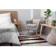 Tapis SHAGGY Modern Blues Vagues bordeaux / grigio