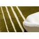 Carpet Wool LAKUZA Stripes green