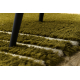 Tapis LAKUZA En laine Rayures vert
