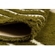 Tapis LAKUZA En laine Rayures vert