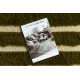 Tapis LAKUZA En laine Rayures vert