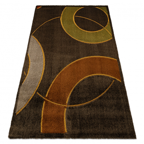 Tæppe NEW YORK Geometrisk coffee 008 brun