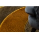 Tapis NEW YORK Géométrique coffee 008 marron