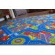 Tapete infantil ESTRADAS BIG CITY azul