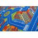 Tapis enfant RUELLES BIG CITY GRANDE VILLE bleu