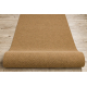 Runner - Doormat antislip VIGOR outdoor, indoor coconut brown 0226 200cm