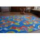 Kindertapijt BIG CITY blauw