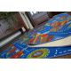 Tapis enfant RUELLES BIG CITY GRANDE VILLE bleu