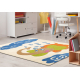 Teppich DAISY 8C35 Elefant beige / blau