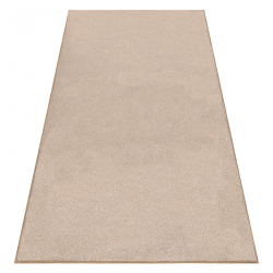 Tapis PROMO RZE plaine couleur unie 001 beige clair - PRODUIT DE DEUXIÈME QUALITÉ