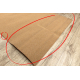 Teppich PROMO RZE glatt, einfarbig beige - ZWEITKLASSIGES PRODUKT