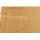 Tæppe PROMO RZE Enkelt, enfarvet beige - ANDEN KVALITETS PRODUKT