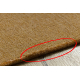 Carpet PROMO RZE plain, one colour beige - SECOND-RATE PRODUCT
