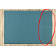 Carpet PROMO RZE plain, one colour green - SECOND-RATE PRODUCT