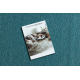 Carpet PROMO RZE plain, one colour green - SECOND-RATE PRODUCT