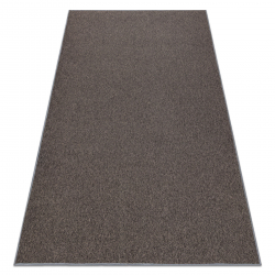 Tapis RZE plaine couleur unie 004 marron 