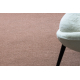 Carpet RZE plain, one colour blush pink