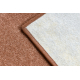 Carpet RZE plain, one colour blush pink