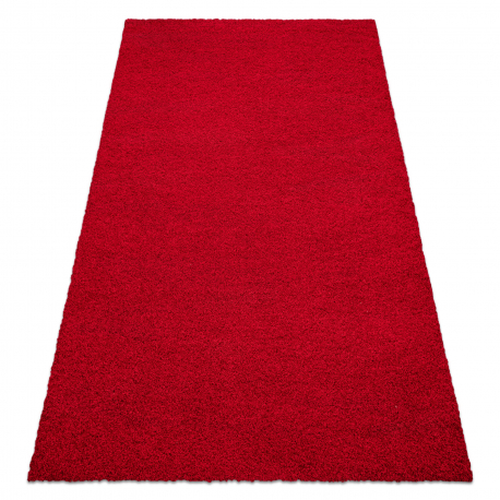 Kilimas shaggy EFES S001 raudona