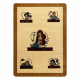 Carpet PROMO HELENA Mermaid 886 claret - SECOND-RATE PRODUCT