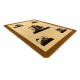 Carpet PROMO HELENA Mermaid 886 claret - SECOND-RATE PRODUCT