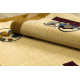 Carpet PROMO HELENA Mermaid 886 claret - SECOND-RATE PRODUCT