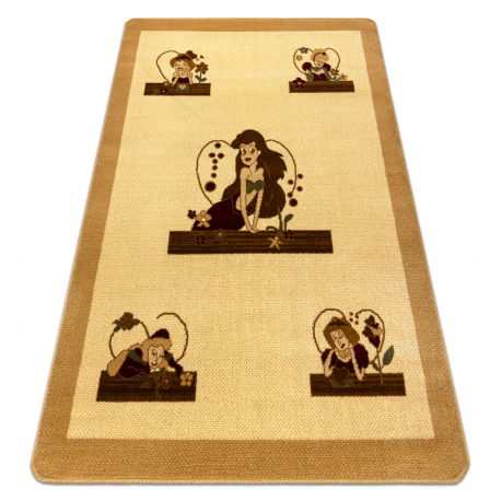 Carpet PROMO HELENA Mermaid 886 beige - SECOND-RATE PRODUCT