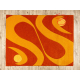 Carpet PROMO FRIZE 949 Abstraction terracotta - SECOND-RATE PRODUCT