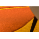 Carpet PROMO FRIZE 949 Abstraction terracotta - SECOND-RATE PRODUCT